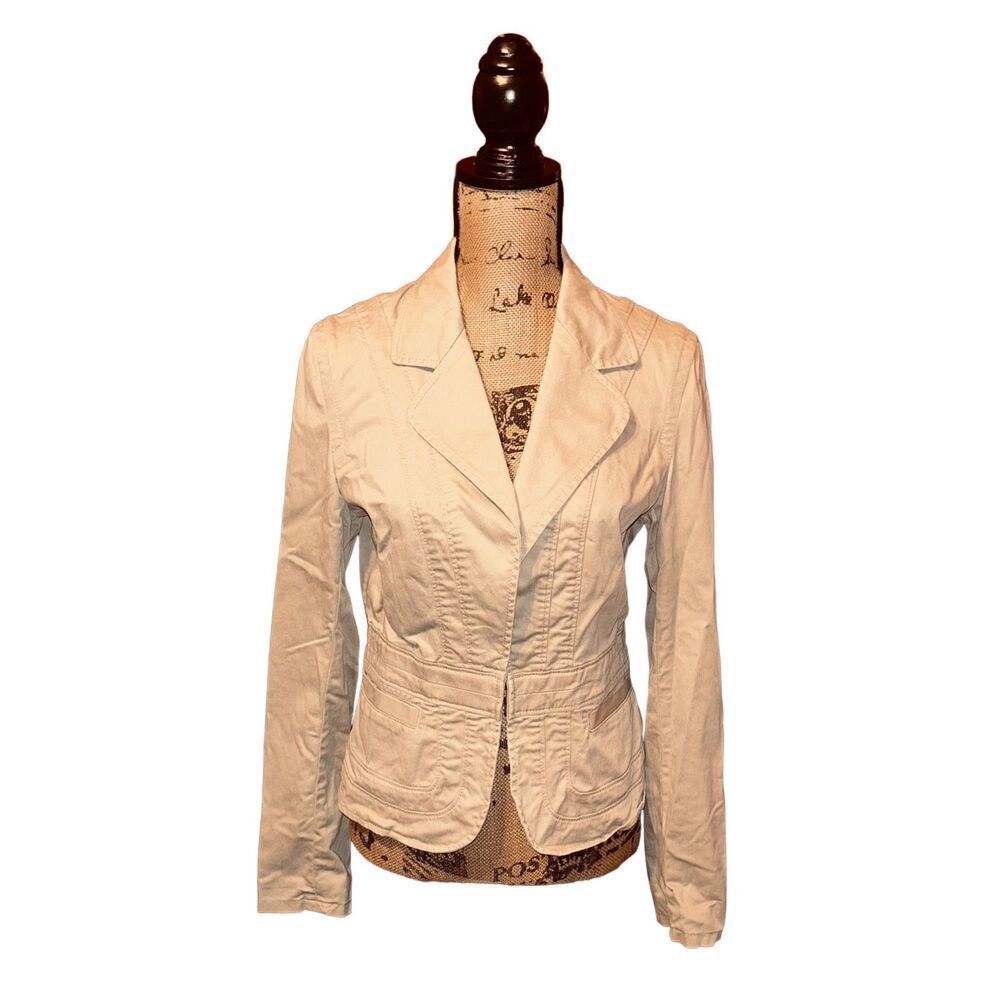 The Limited Women's Stretch Blazer, Size Medium/Khaki